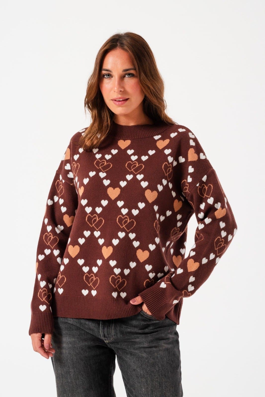 media polera corazon